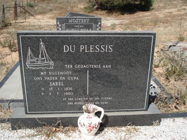 PLESSIS Sarel, du 1926-1990