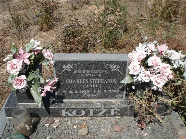 KOTZÉ Charles Stephanus 1935-2003