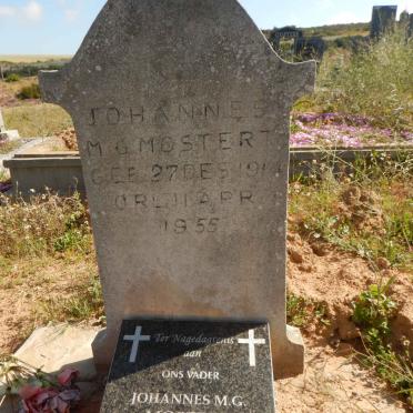 MOSTERT Johannes M.G