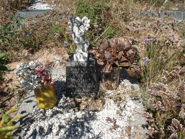 MOSTERT Aletta 1967-1968