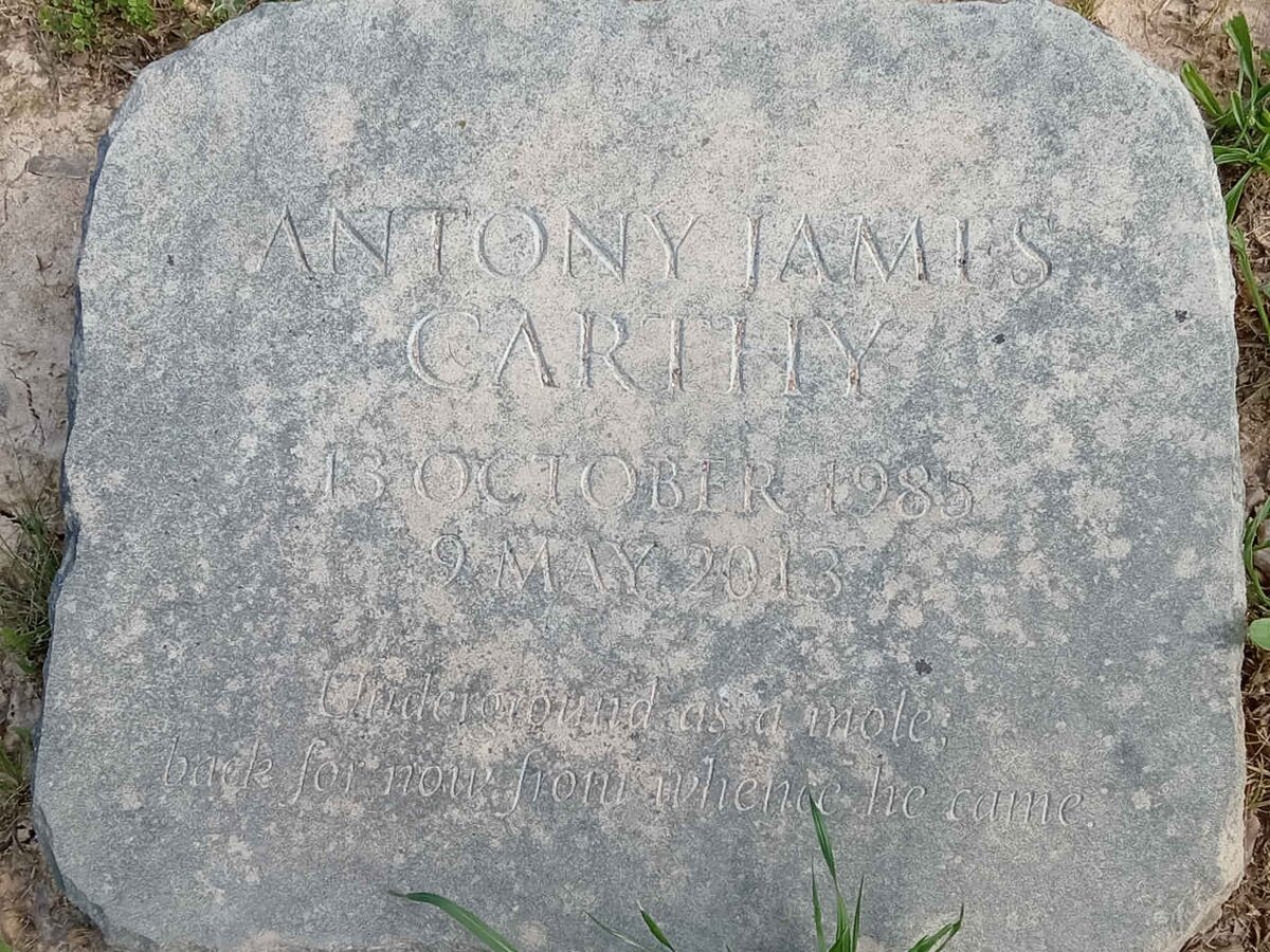 CARTHY Antony James 1985-2013