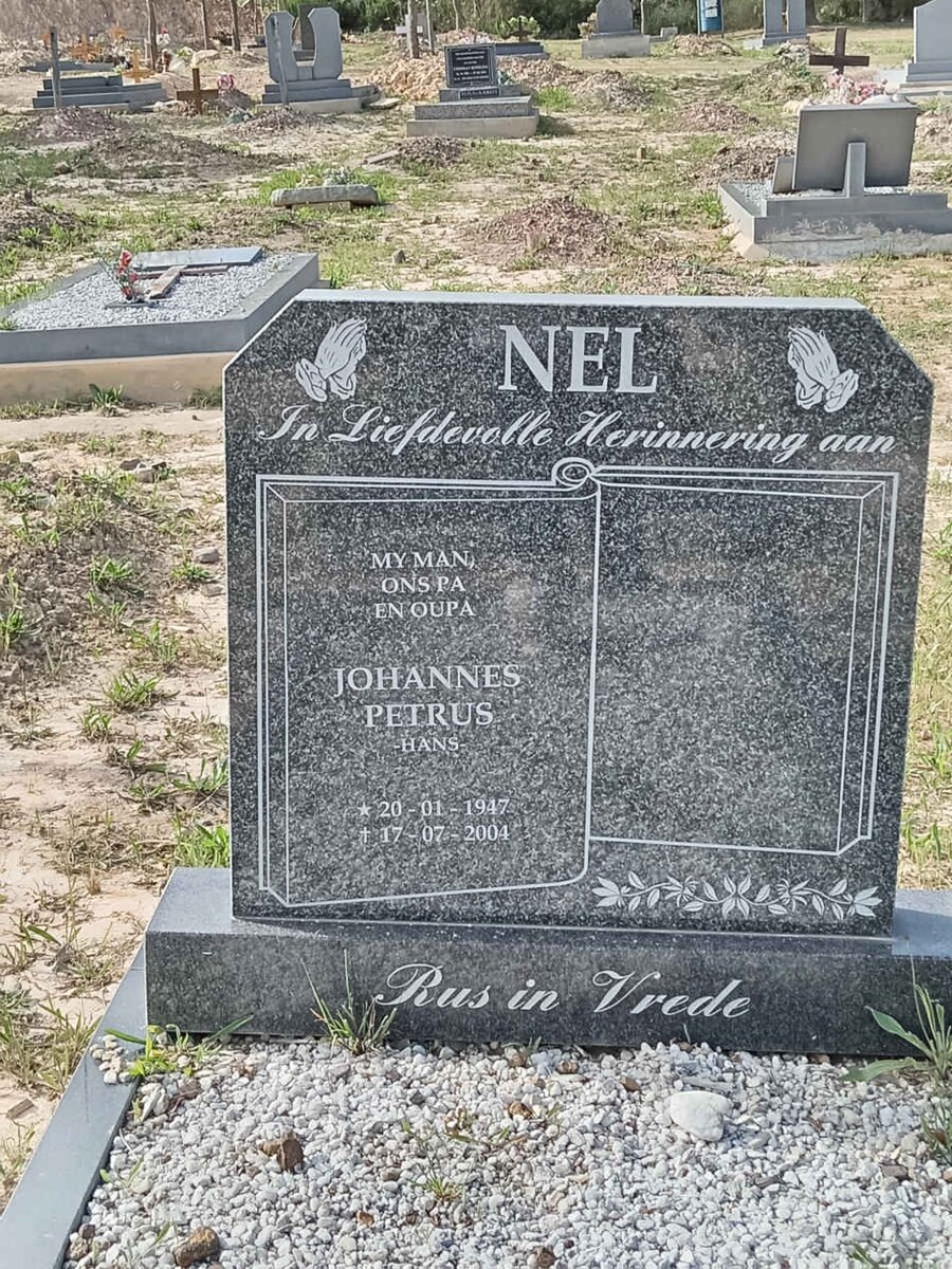 NEL Johannes Petrus 1947-2004
