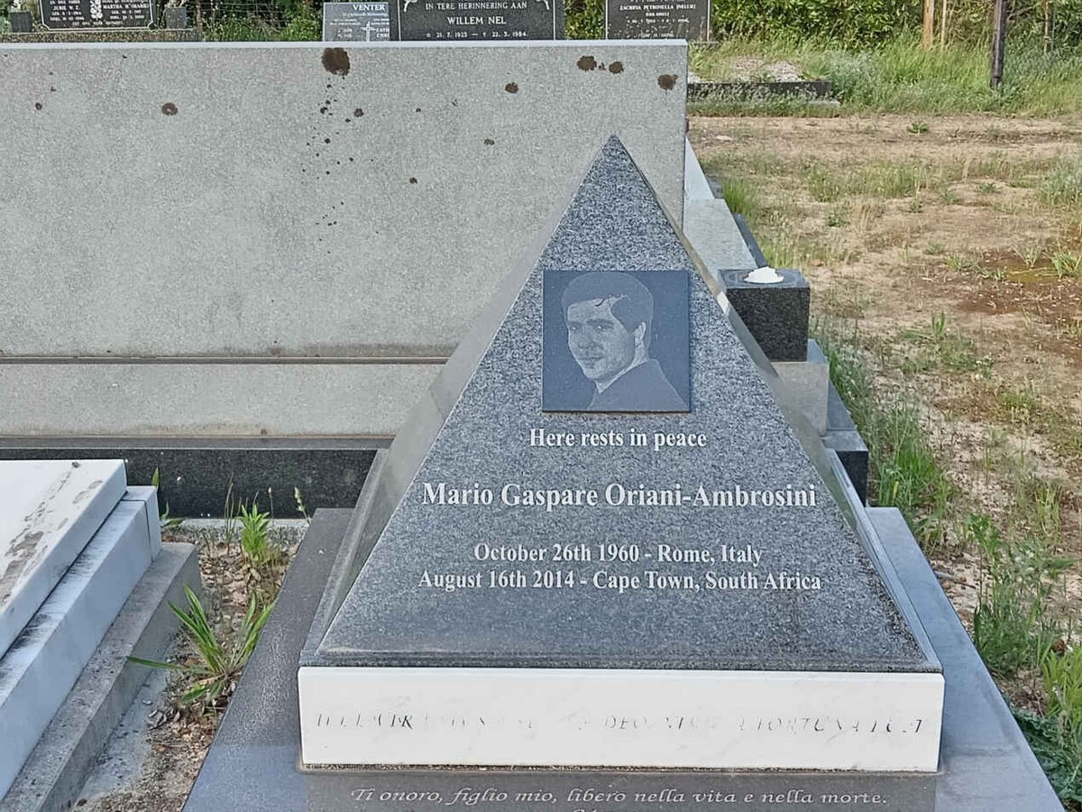 AMBROSINI Mario Gaspare Oriani 1960-2014