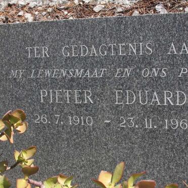 KRIEL Pieter Eduard 1910-1965