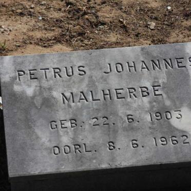 MALHERBE Petrus Johannes 1903-1962