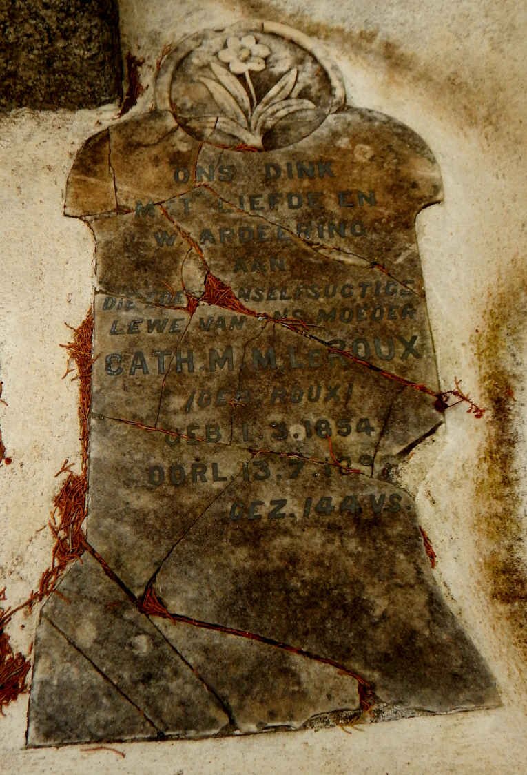 ROUX Cath. M. M., le nee Roux 1854-?