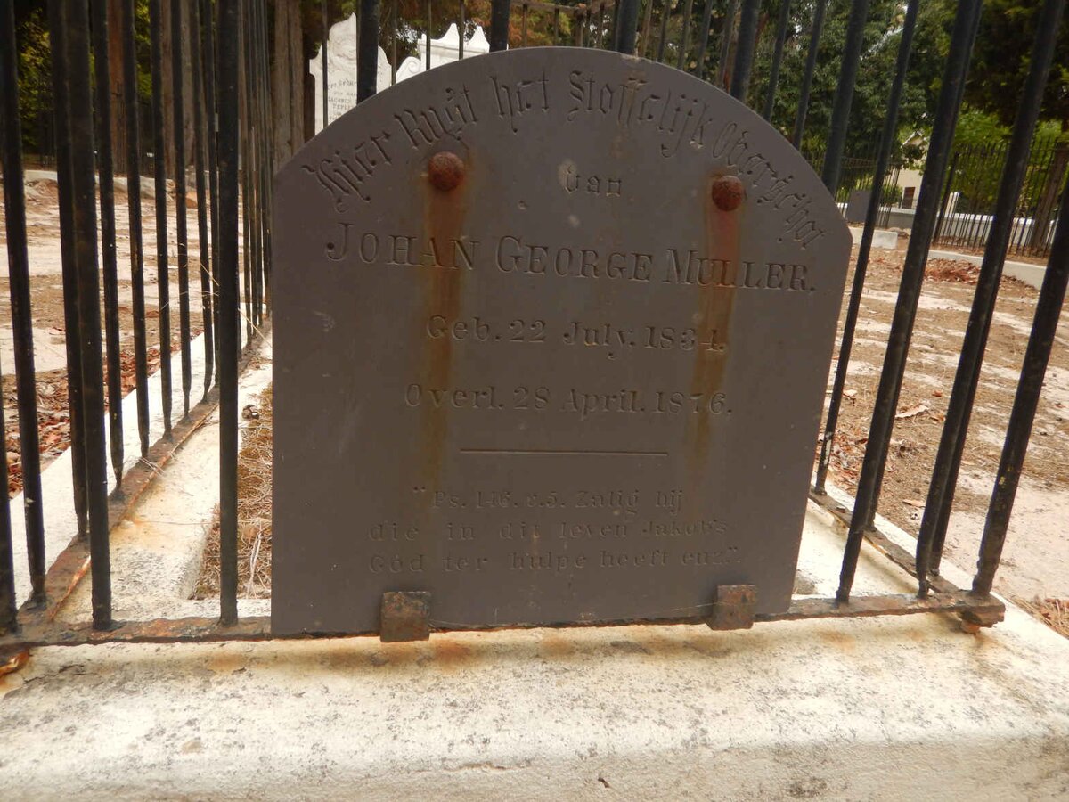 MULLER Johan George 1834-1876