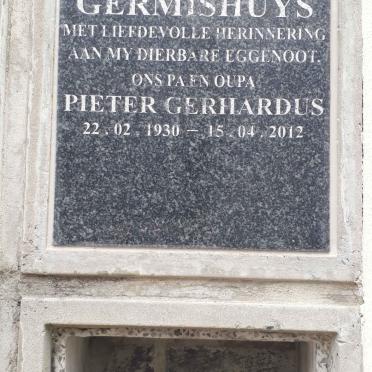 GERMISHUYS Pieter Gerhardus 1930-2012