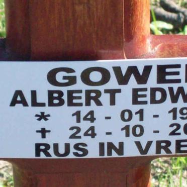 GOWER Albert Edward 1968-2009