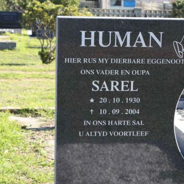 HUMAN Sarel 1930-2004
