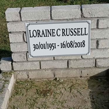 RUSSELL Loraine C. 1951-2018