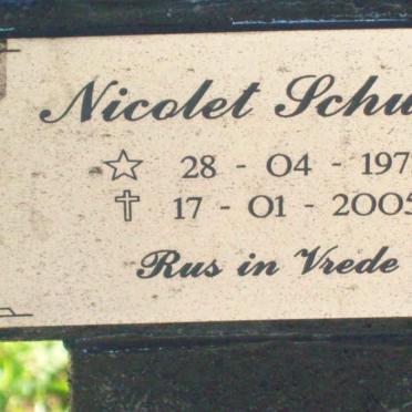SCHULTZ Nicolet 1973-2005