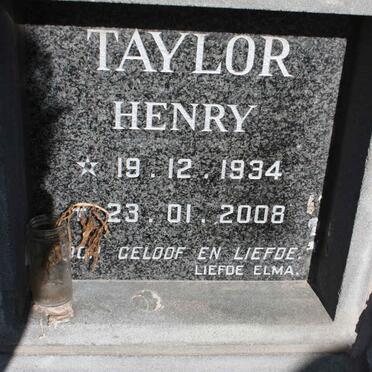TAYLOR Henry 1934-2008