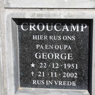 CROUCAMP George 1951-2002