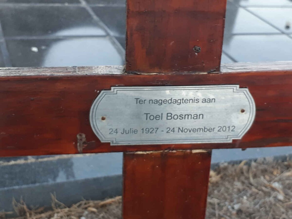 BOSMAN Helena J. 1927-2012