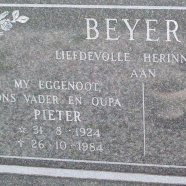 BEYERS Pieter 1924-1984