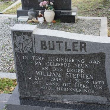 BUTLER William Stephen 1958-1979