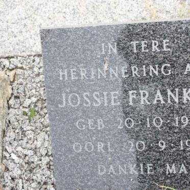 FRANKEN Jossie 1916-1987