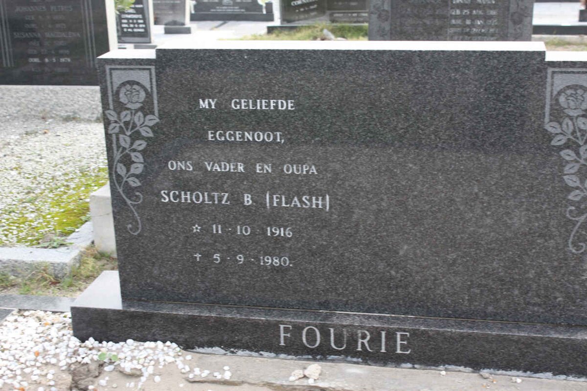 FOURIE Scholtz B, 1916-1980