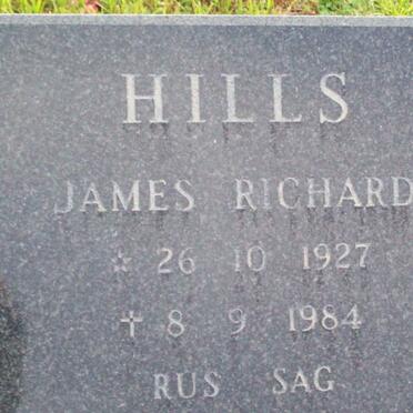HILLS James Richard 1927-1984