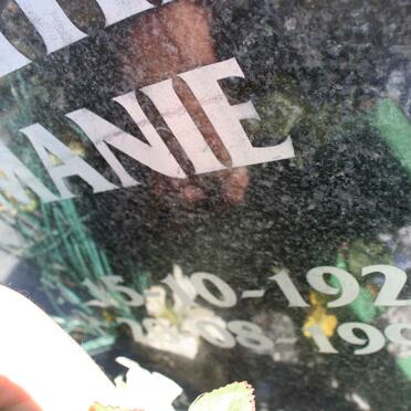 MATHEE Manie 1929-1991 