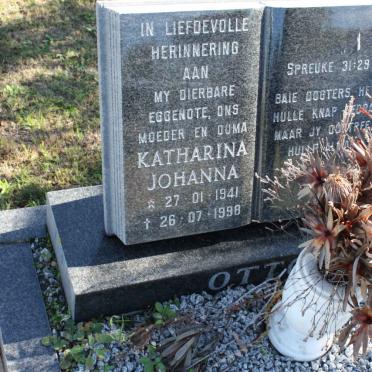 OTTO Katharina Johanna 1941-1998