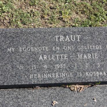 TRAUT Arlette-Marie 1955-1994