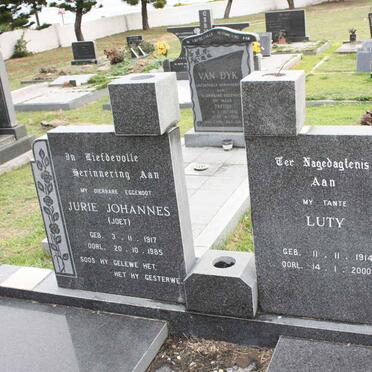 ? Jurie Johannes 1917-1985 :: ? Luty 1914-2000