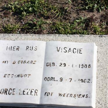 VISAGIE George Lezer 1908-1962
