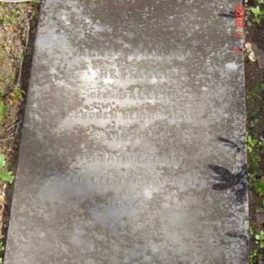 HETTASCH Agnes Paulina nee BALLEIN 1838-1894