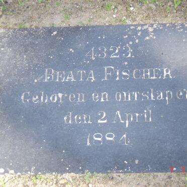FISCHER Beata 1884-1884