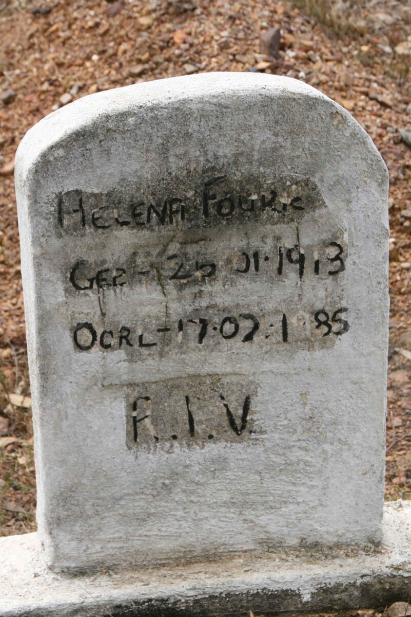 FOURIE Helena 1913-1985