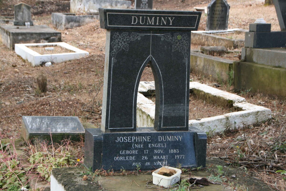 DUMINY Josephine nee ENGEL 1883-1977
