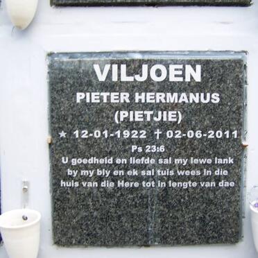 VILJOEN Pieter Hermanus 1922-2011