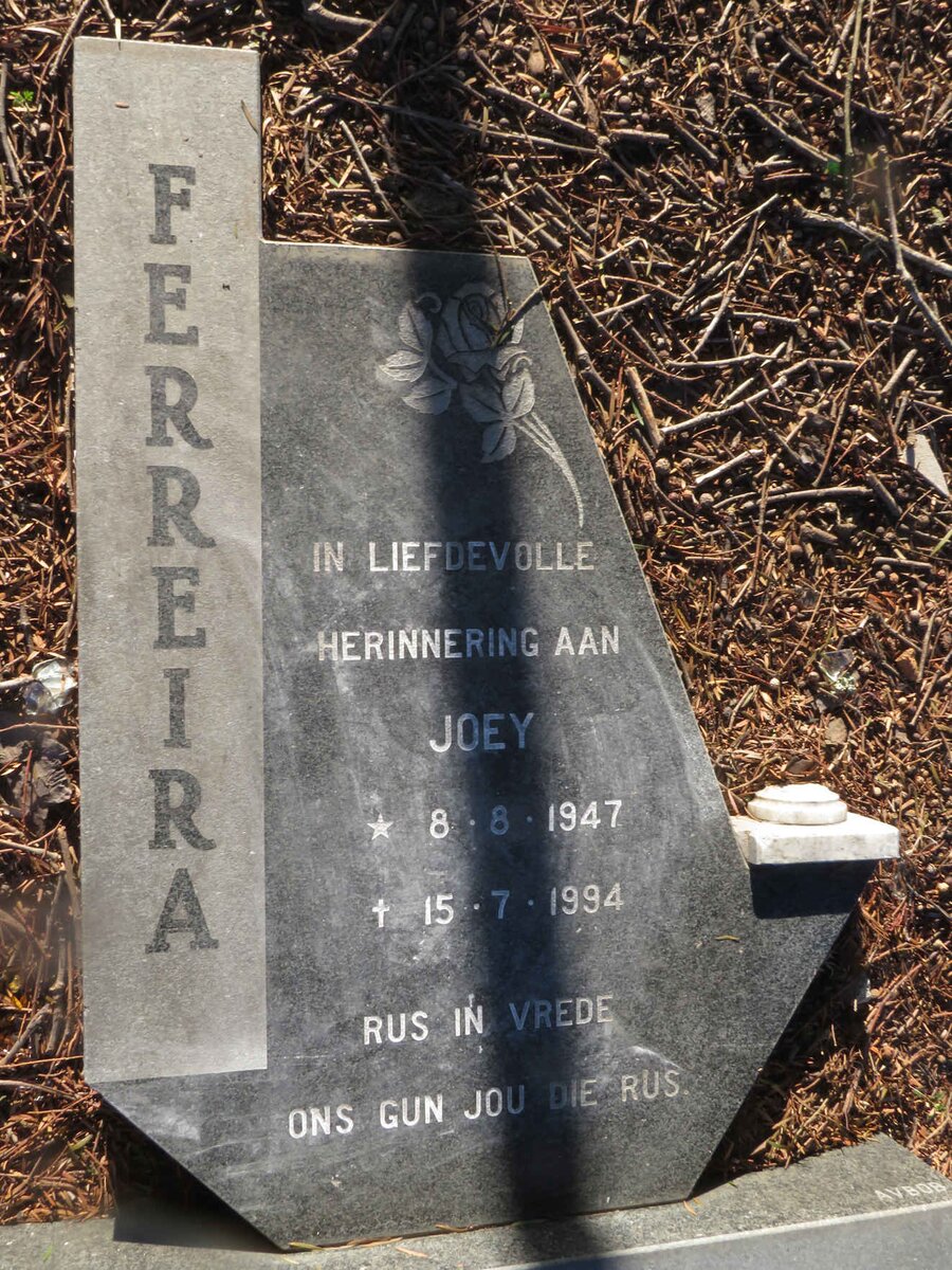 FERREIRA Joey 1947-1994