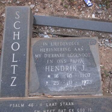 SCHOLTZ Hendrik J. 1907-1973