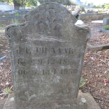 PIENAAR J.E. 189?-1956