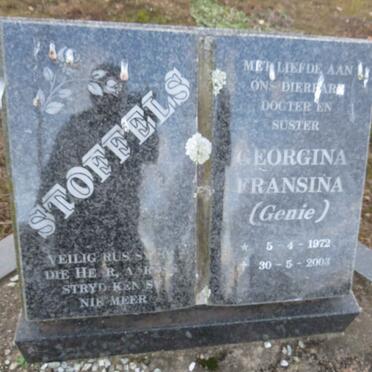 STOFFELS Georgina Fransina 1972-2003
