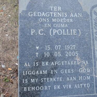 TERBLANCHE H.G.K. 1921-1986 & P.C. 1927-2005 :: TERBLANCHE Cornelius Hendrik 1953-2003 _3