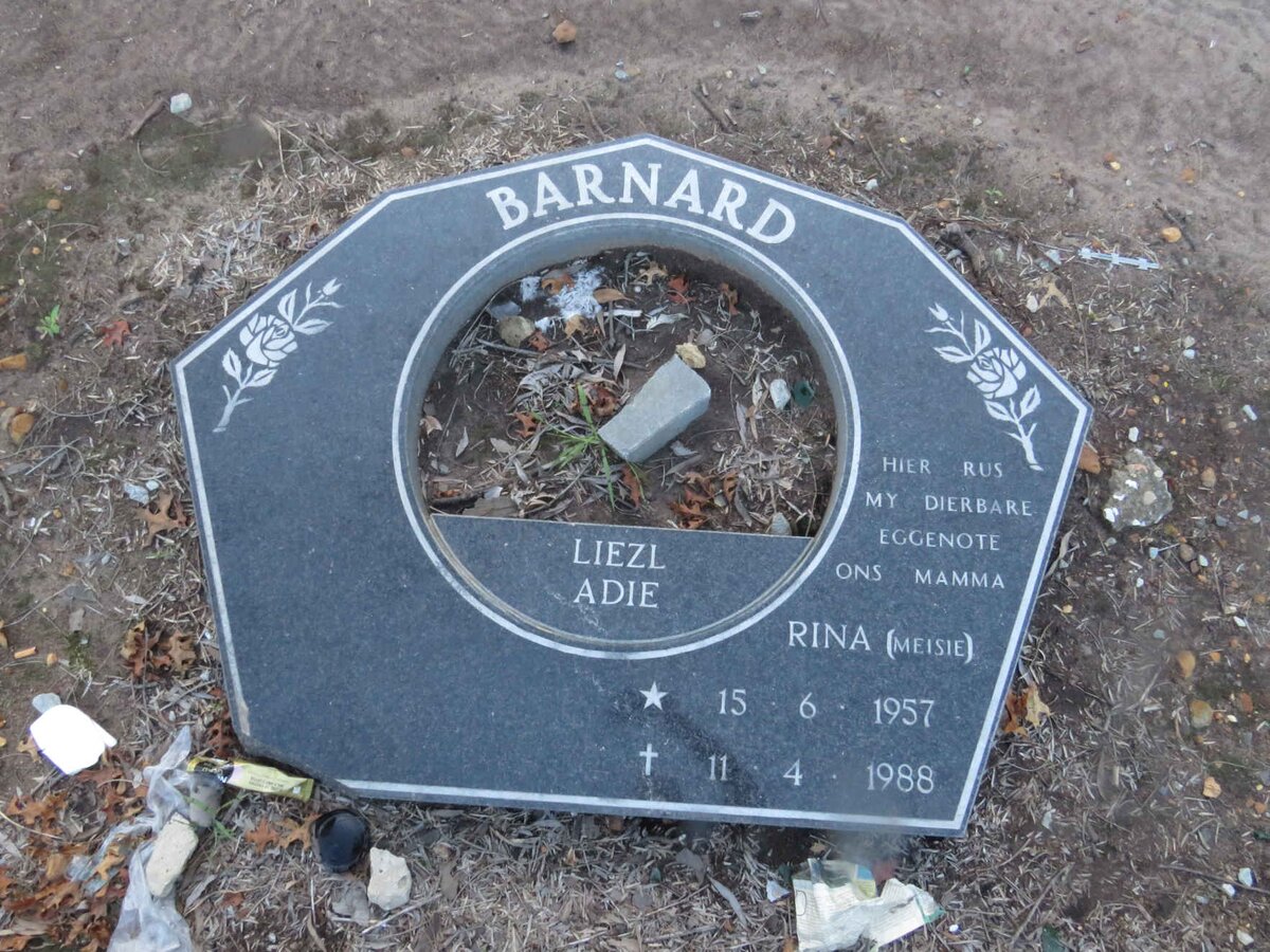 BARNARD Rina 1957-1988