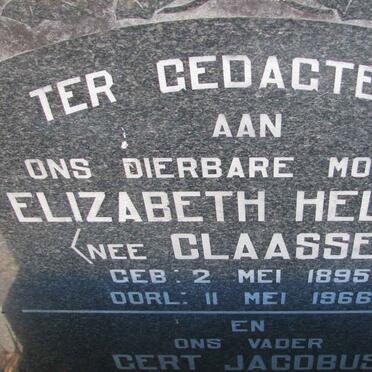 PRETORIUS Gert Jacobus 1894-1972 &amp; Elizabeth Helena CLAASSEN 1895-1966