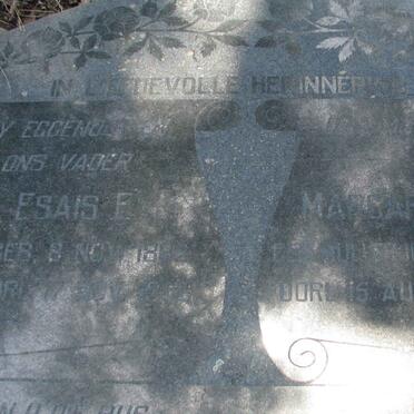 GERICKE Esias E. 1862-1956 &amp; Margaretha J. MULLER 1871-1964