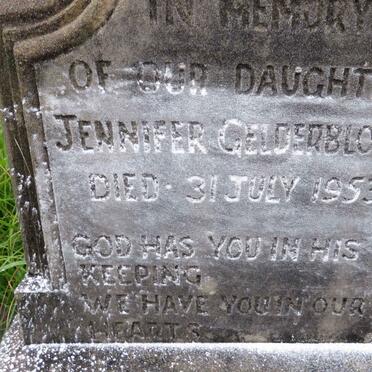 GELDERBLOEM Jennifer -1953