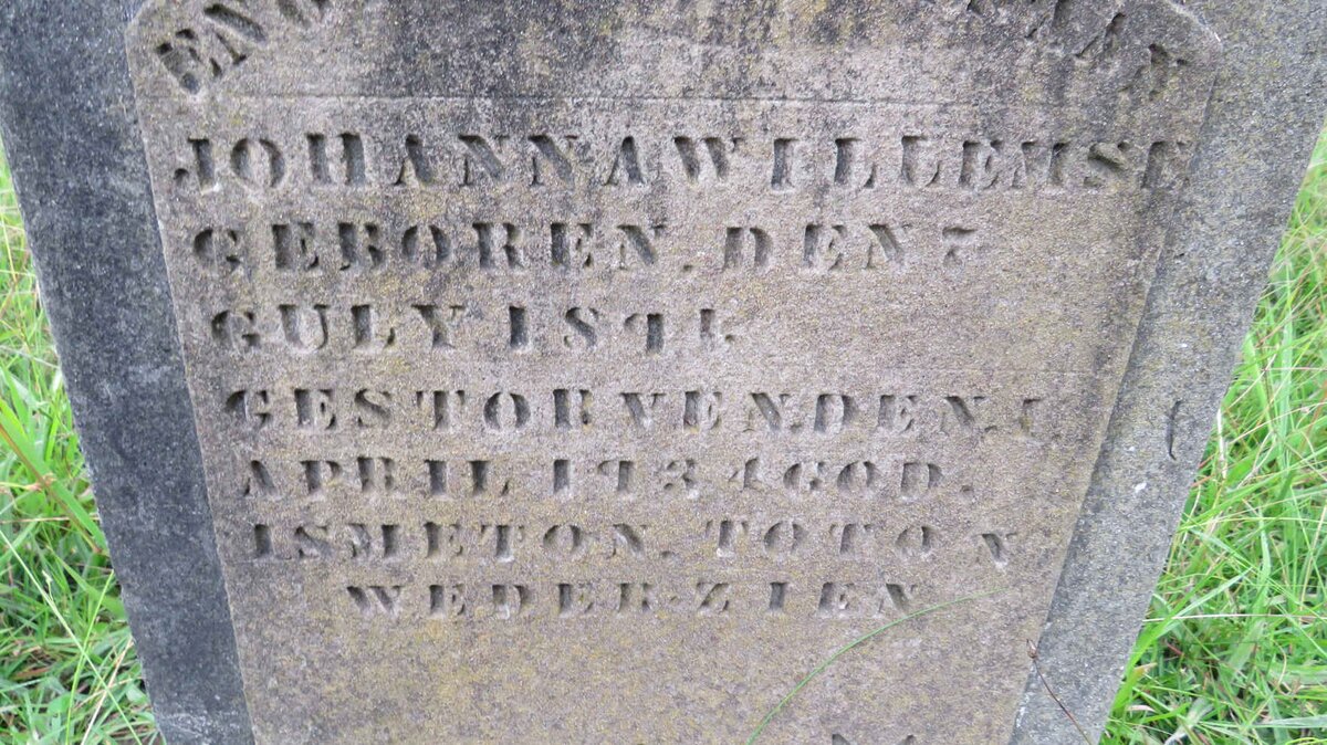 WILLEMSE Johanna 1891-1934