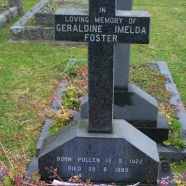 FOSTER Geraldine Imelda born PULLEN 1922-1989