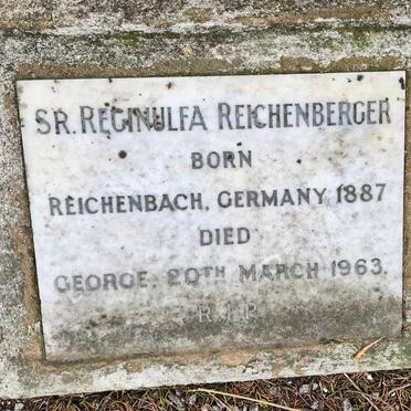 REICHENBERGER Reginulfa 1887-1963