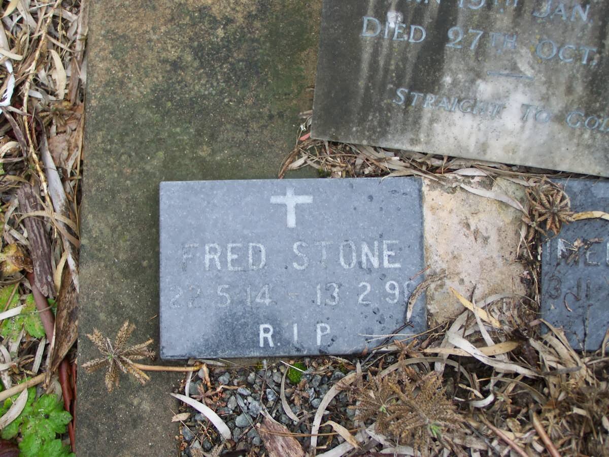 STONE Fred 1914-1996
