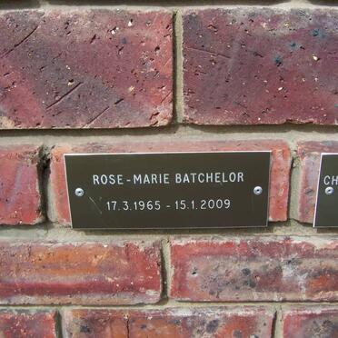 BATCHELOR Rose-Marie 1965-2009