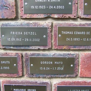 DEYZEL :: DE REUCK :: MAYO