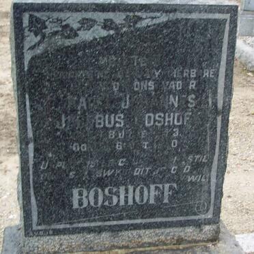 BOSHOFF Jacobus